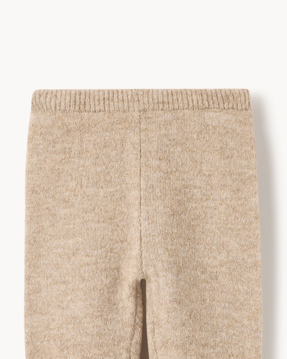 image 1 of F&F Baby Christmas Fair Isle Jumper and Joggers Set in Neutral