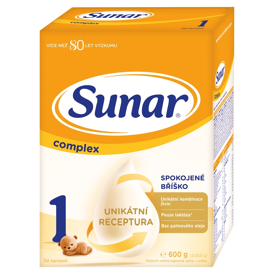 image 1 of Sunar Complex 1 Infant Formula in Powder 2 x 300g (600g)
