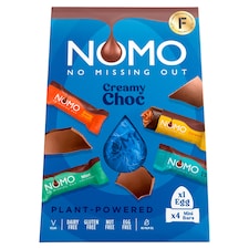NOMO Creamy Choc Egg & Mini Bars 154g