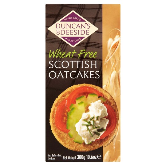 Duncans Deeside Wheat Free Oatcakes 300g Tesco Groceries