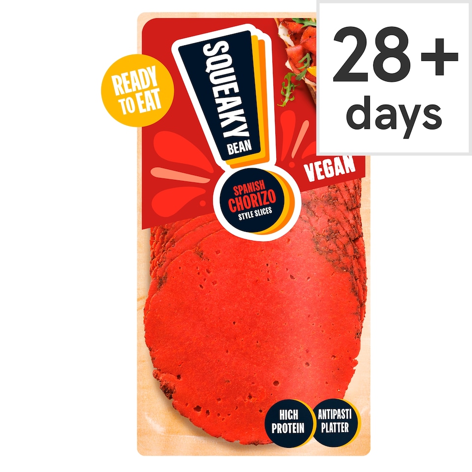Squeaky Bean Spanish Chorizo Style Slices 90G