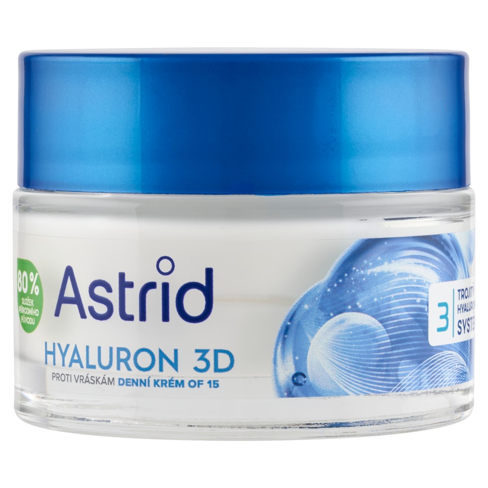 image 1 of Astrid Hyaluron 3D Day Cream SPF 15 50 ml