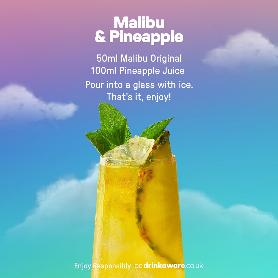 image 1 of Malibu Pineapple 250ml