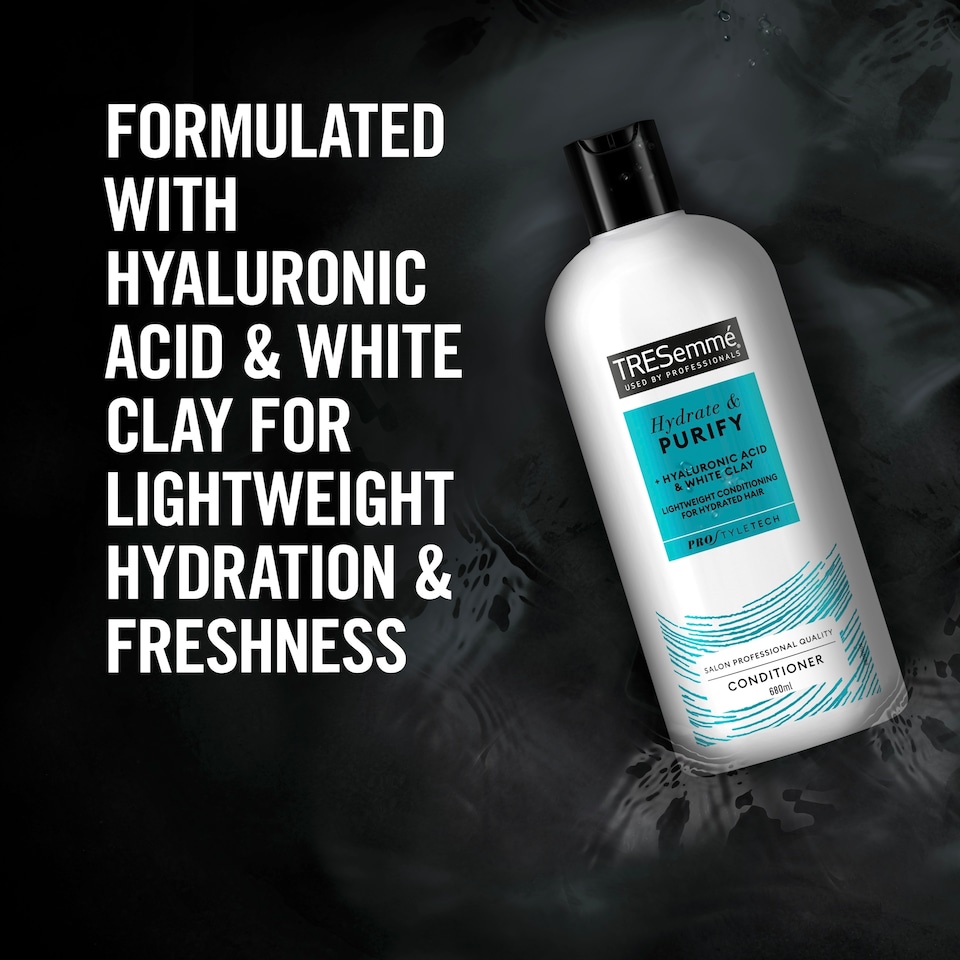 image 1 of Tresemme Hydrate & Purify Conditioner 680Ml