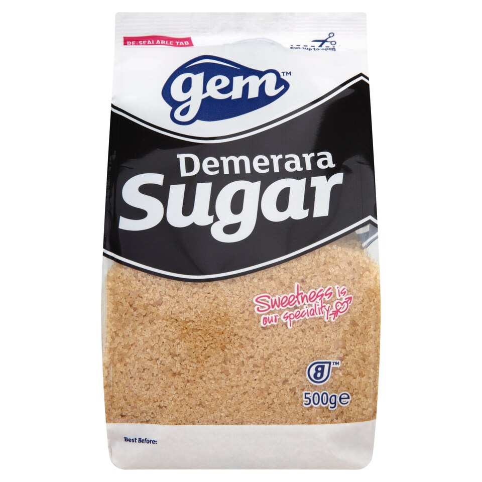 Gem Demerara Sugar 500G