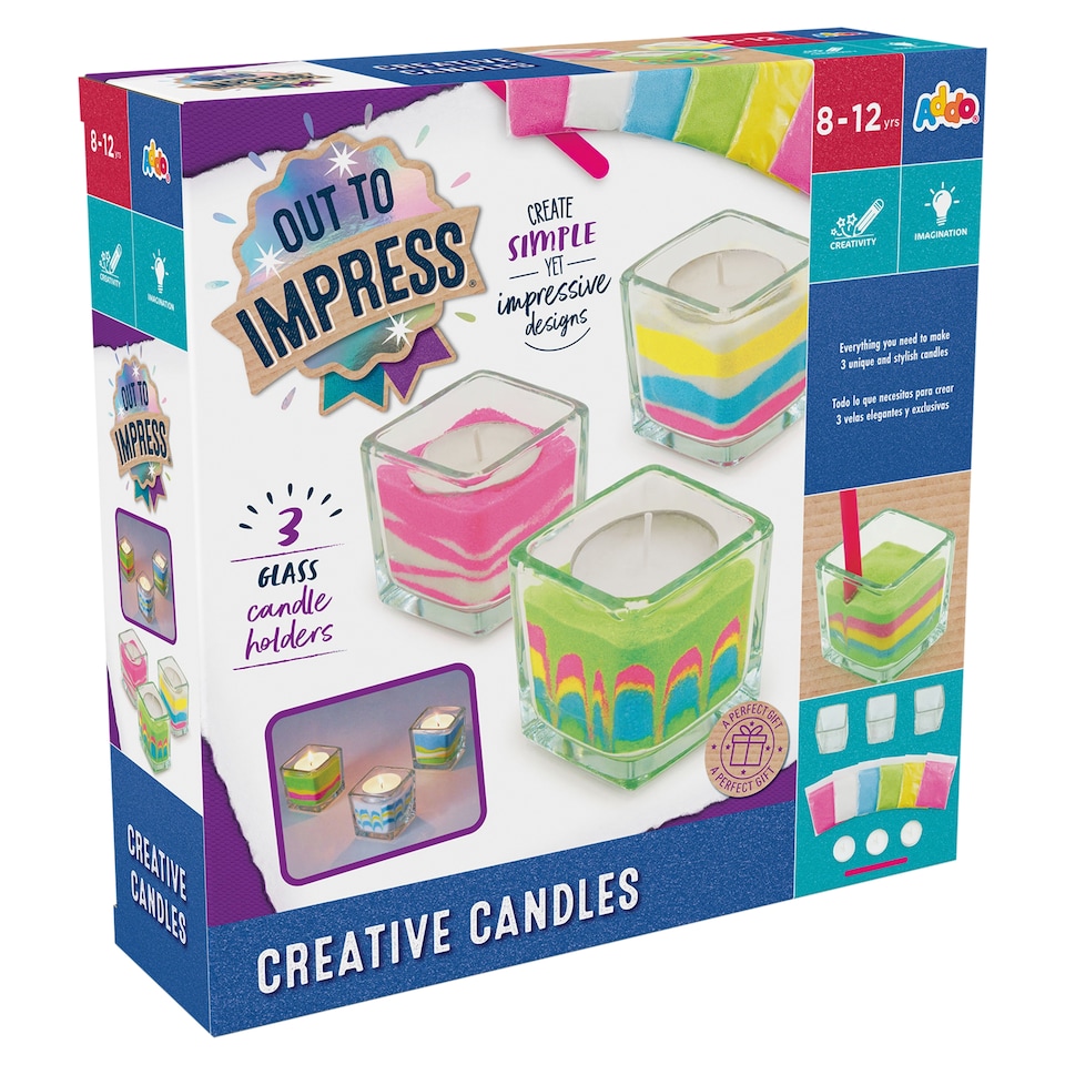 image 1 of Addo Out to Impress Creative Candles Set