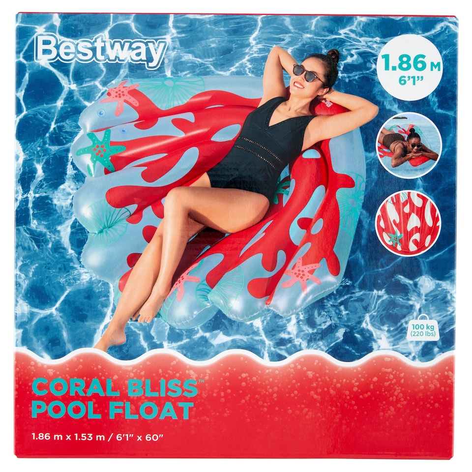 Bestway Coral Bliss bazénové plavidlo 1,86 m x 1,53 m
