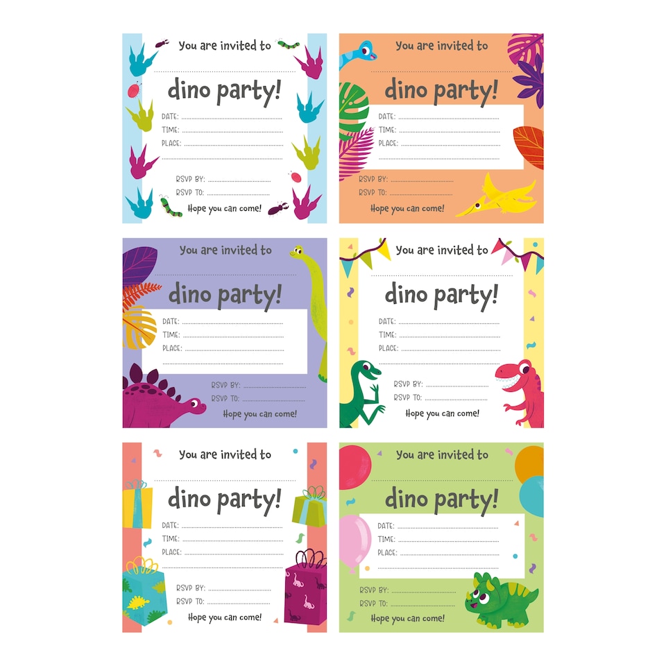image 1 of Create Your Own Dinosaur Party Pack
