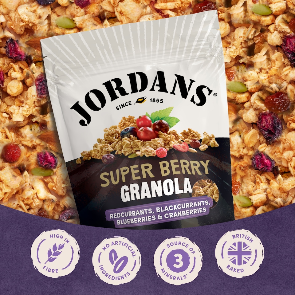 image 1 of Jordans Super Berry Granola 500g