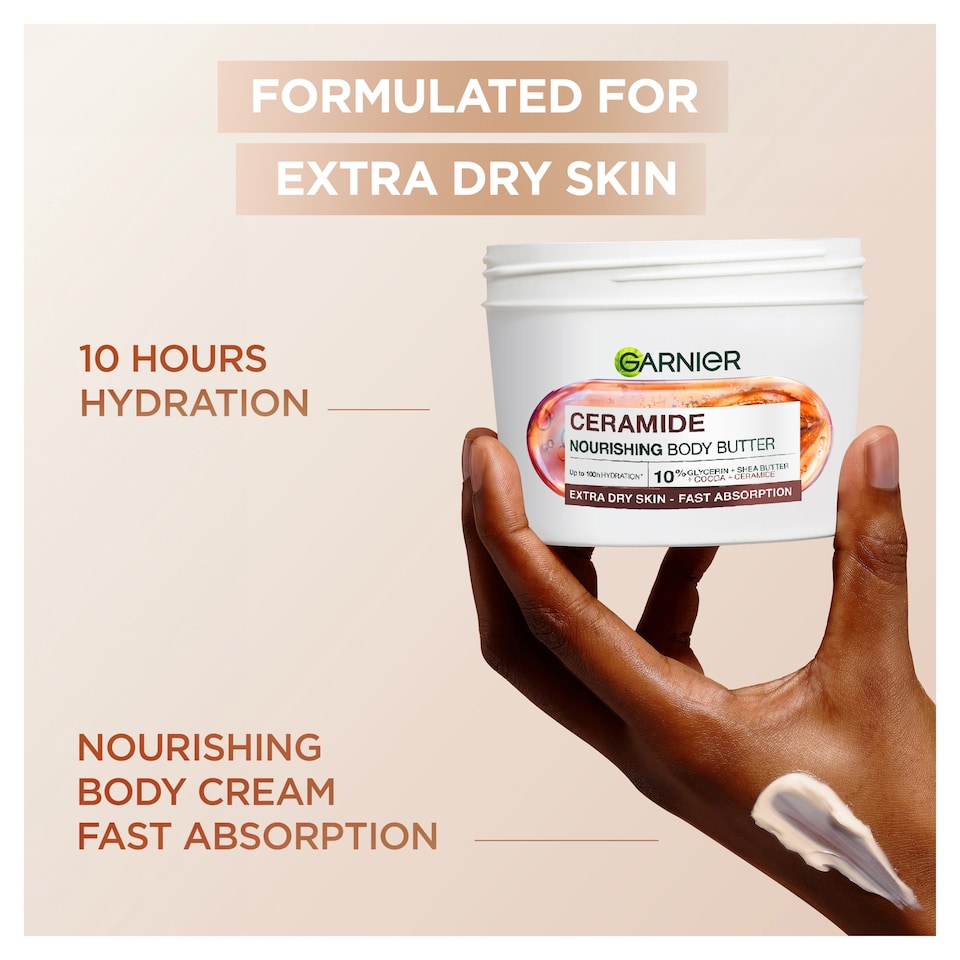 image 1 of Garnier Body Superfood Cocoa Body Cream 380Ml
