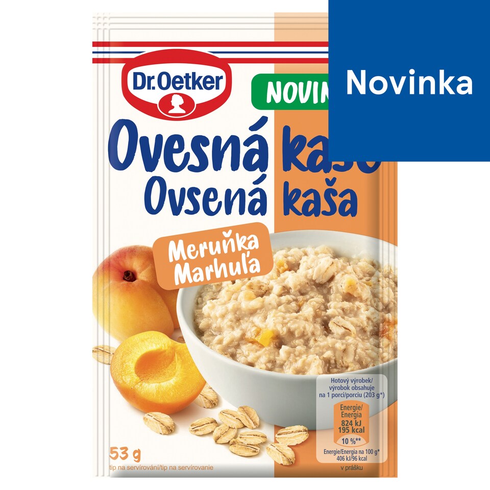 Dr. Oetker Oatmeal Apricot 53 g