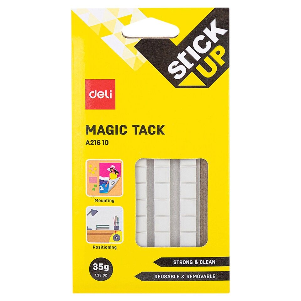 Deli Plastelínové lepidlo 75 ks 35 g