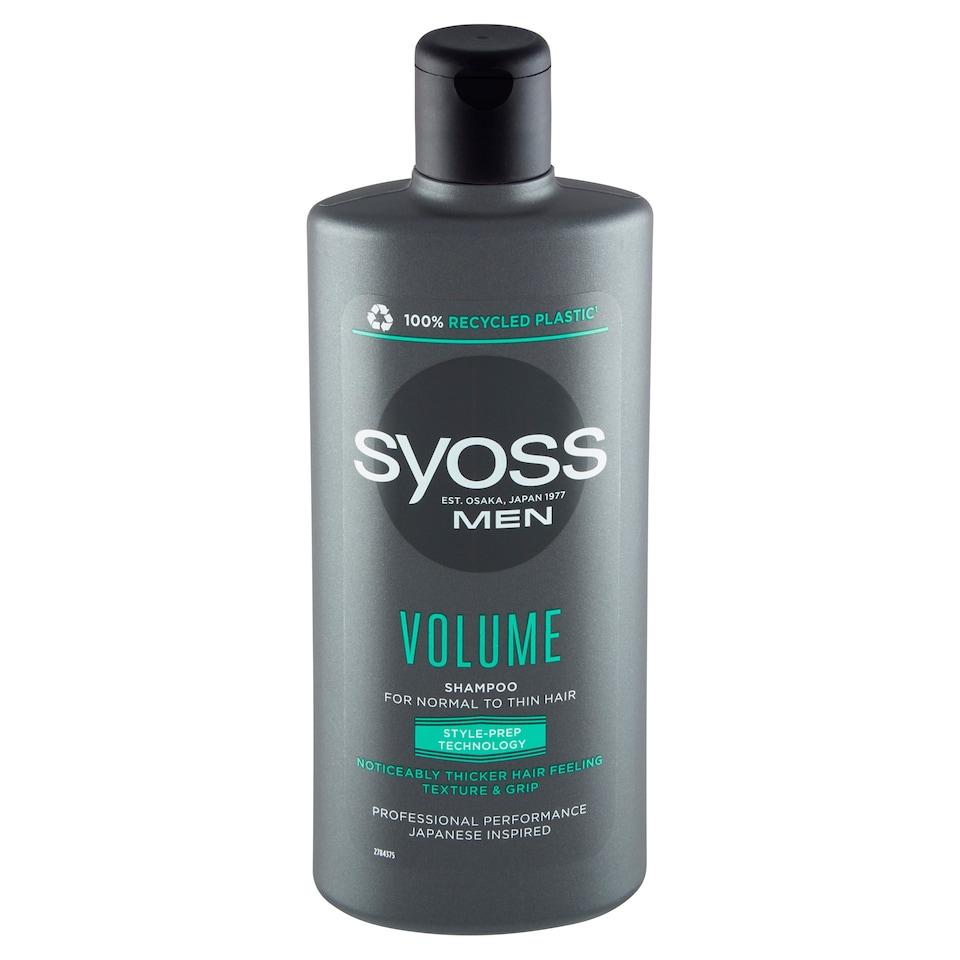 obrázok 1 z Syoss Men Volume šampón pre normálne až slabé vlasy 440 ml