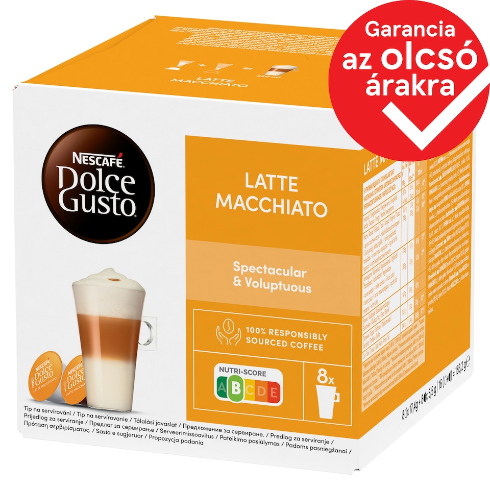 NESCAFÉ Dolce Gusto Latte Macchiato Coffee Capsules 16 pcs 183,2 g