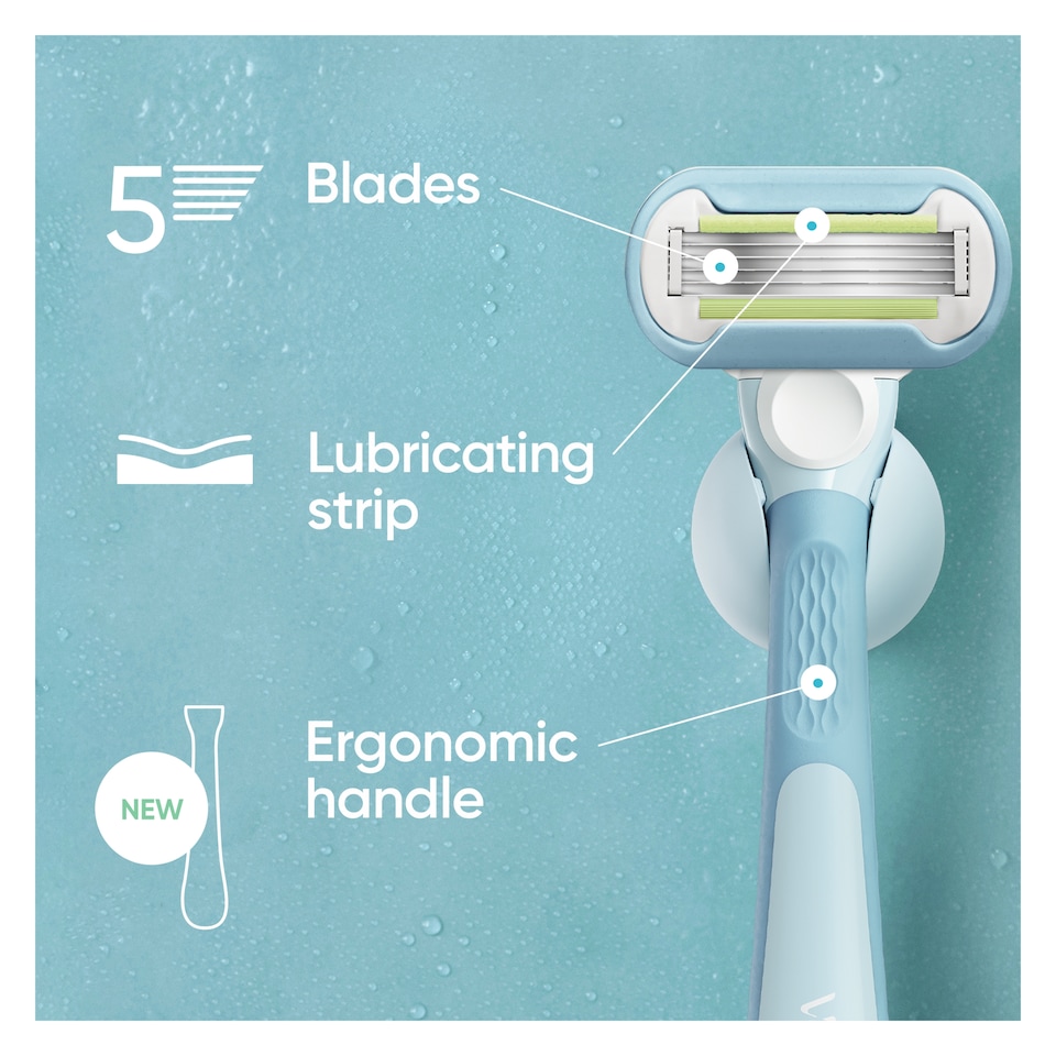 image 1 of Gillette Venus Extra Smooth Women's Razor Blade Refills 4 Pack