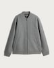 image 4 of F&F Zip Up Bomber Jacket in Grey