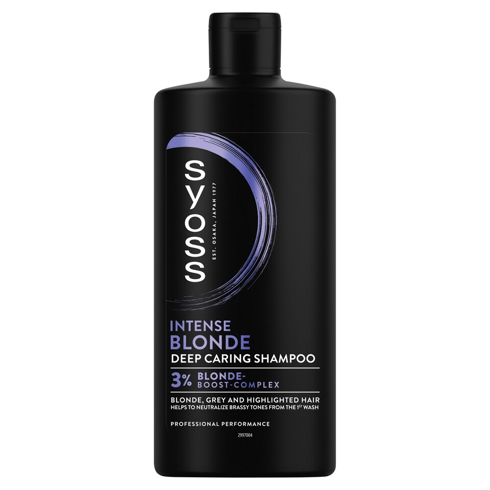 Syoss Intense Blond šampon pro blond, šedivé a melírované vlasy 440ml