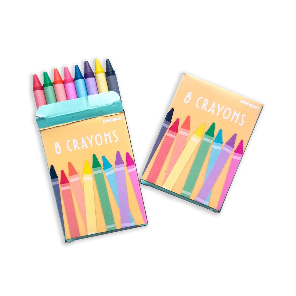 PARTY CRAYONS 6 X 8 PACK