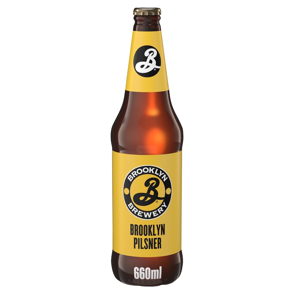 image 1 of Brooklyn Pilsner Lager Beer Bottle 660ml