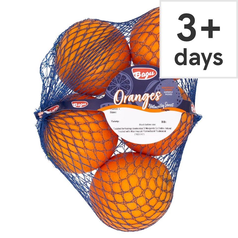 Bagu Naturally Sweet Juicy Oranges 5 Pack