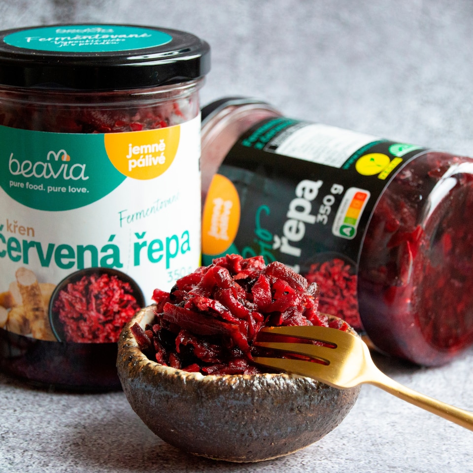 Obrázek 1 pro produkt Beavia Červená řepa křen 350g