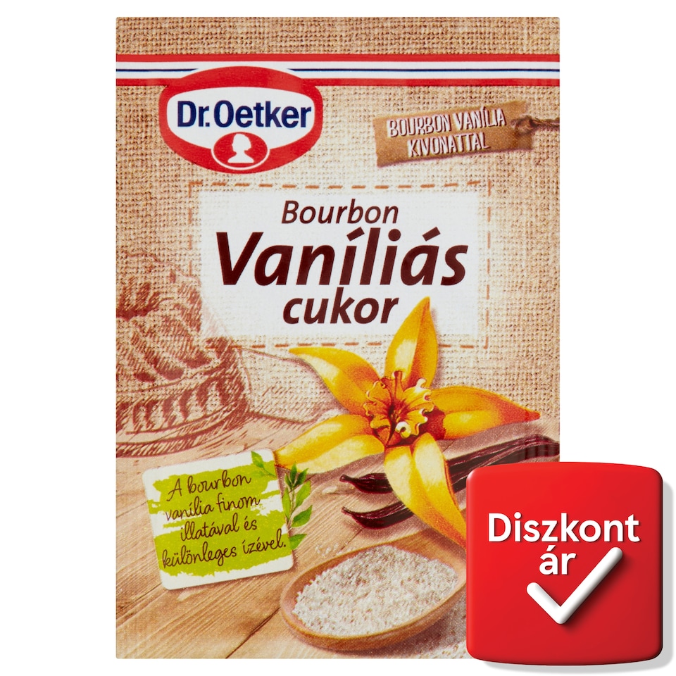 Dr. Oetker Bourbon Vaníliás cukor 8 g