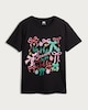 image 4 of F&F 'Tis the Season to Be Jolly Slogan T-Shirt in Black
