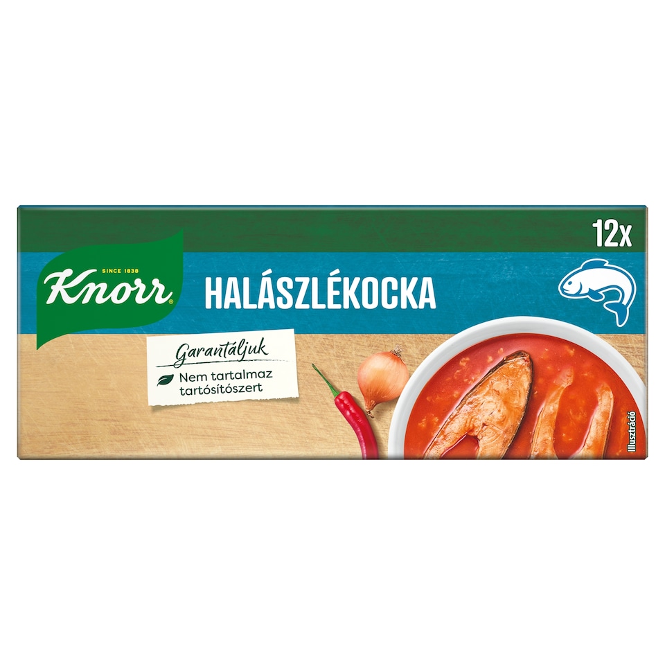 Knorr halászlékocka 12 x 10 g (120 g)