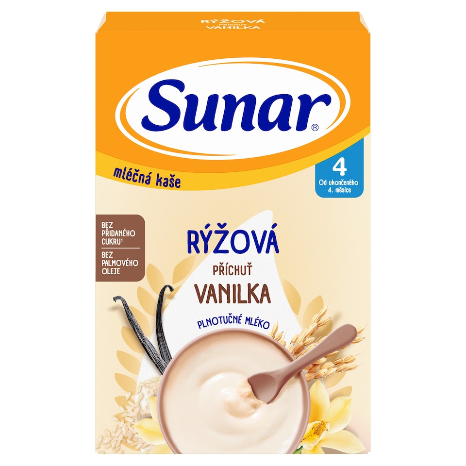 image 1 of Sunar Milk Porridge Rice Flavor Vanilla 210g