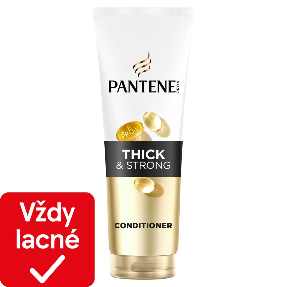 obrázok 1 z Pantene Pro-V Thick & Strong kondicionér 275 ml na oslabené vlasy. Active Nutri-Plex