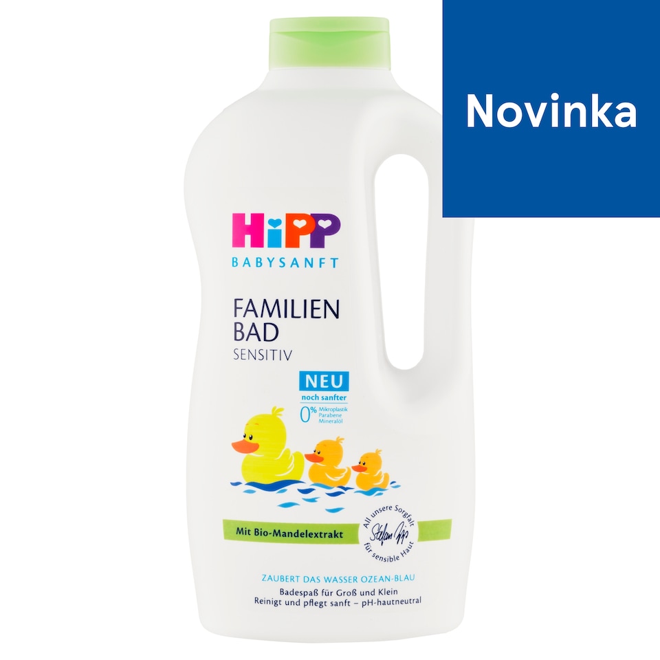 image 1 of HiPP Babysanft Bath Foam for the Whole Family 1000 ml
