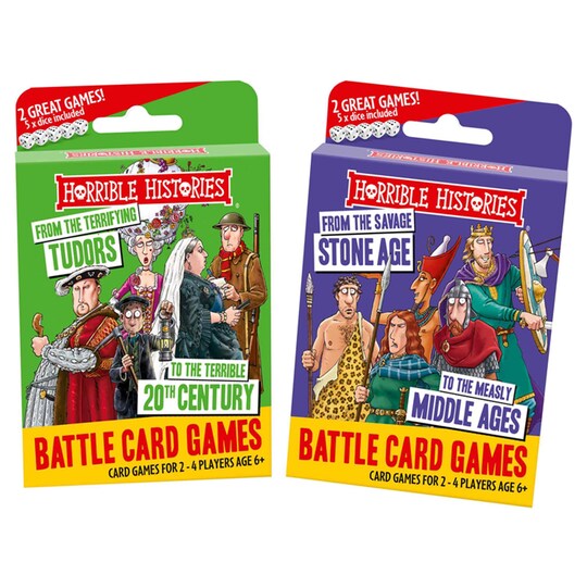 Horrible Histories Battle Card Game Tesco Groceries