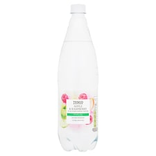 Tesco Apple And Raspberry Sparkling Spring Water 1L - Tesco Groceries