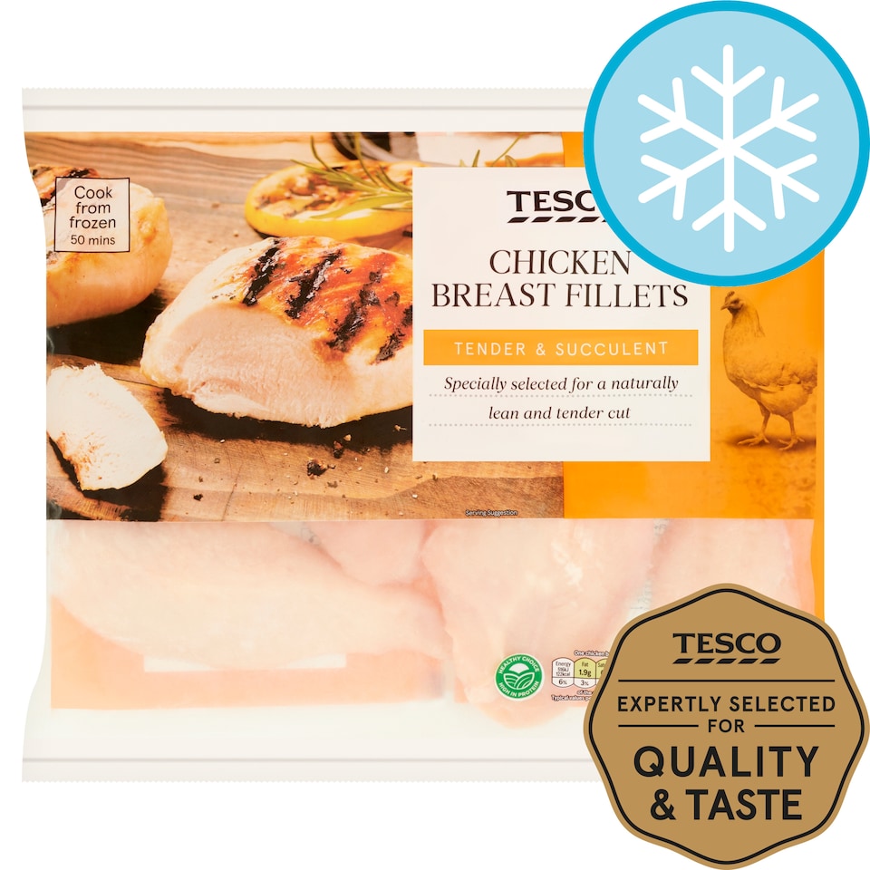 Tesco Chicken Breast Fillets 640G