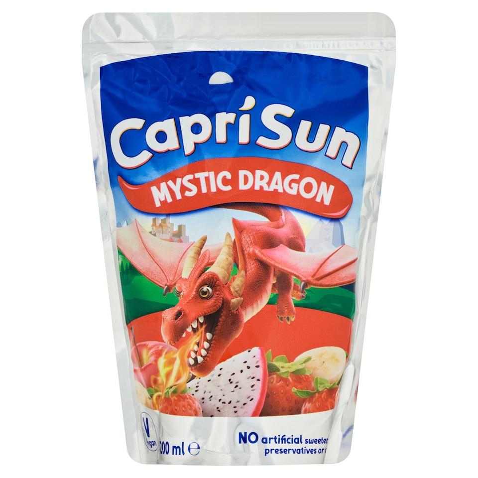 image 1 of Capri-Sun Mystlic Dragon Non-Carbonated Non-Alcoholic Fruit Drink 200ml