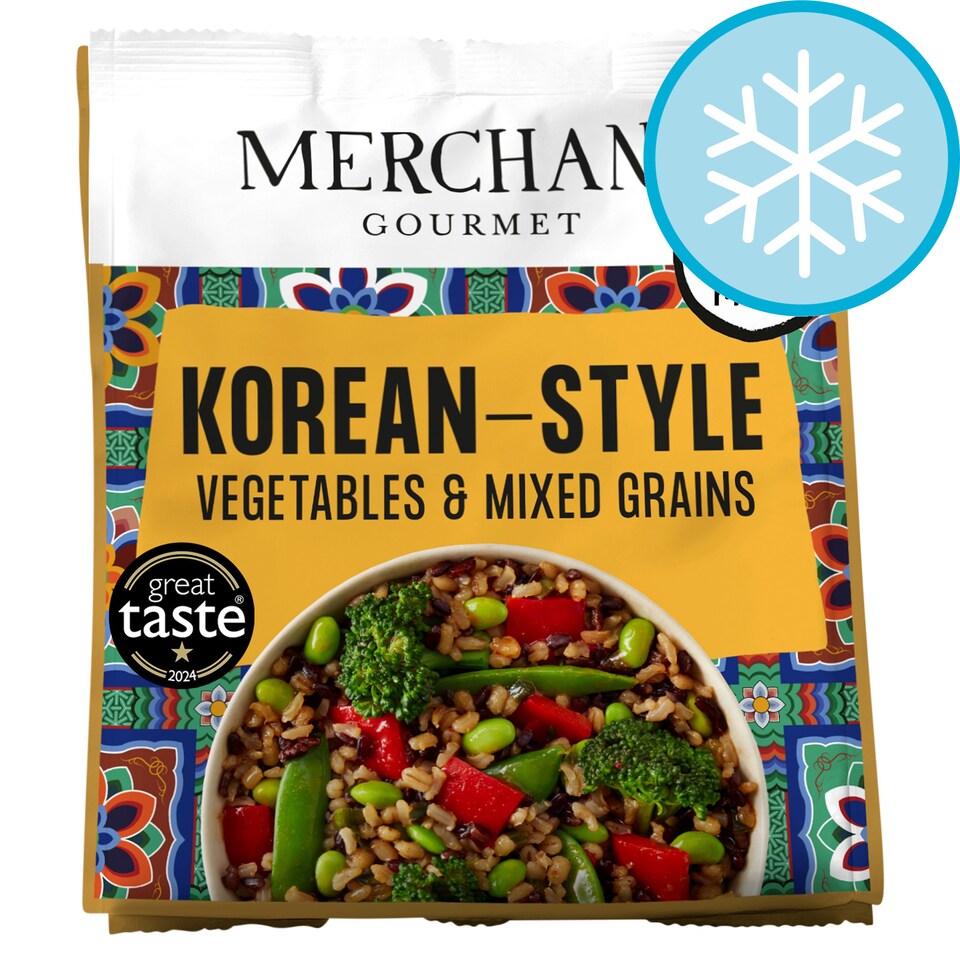 Merchant Gourmet Korean Style Vegetable & Mixed Grains 400G Tesco
