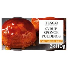 Tesco Syrup Sponge Puddings 2X110g