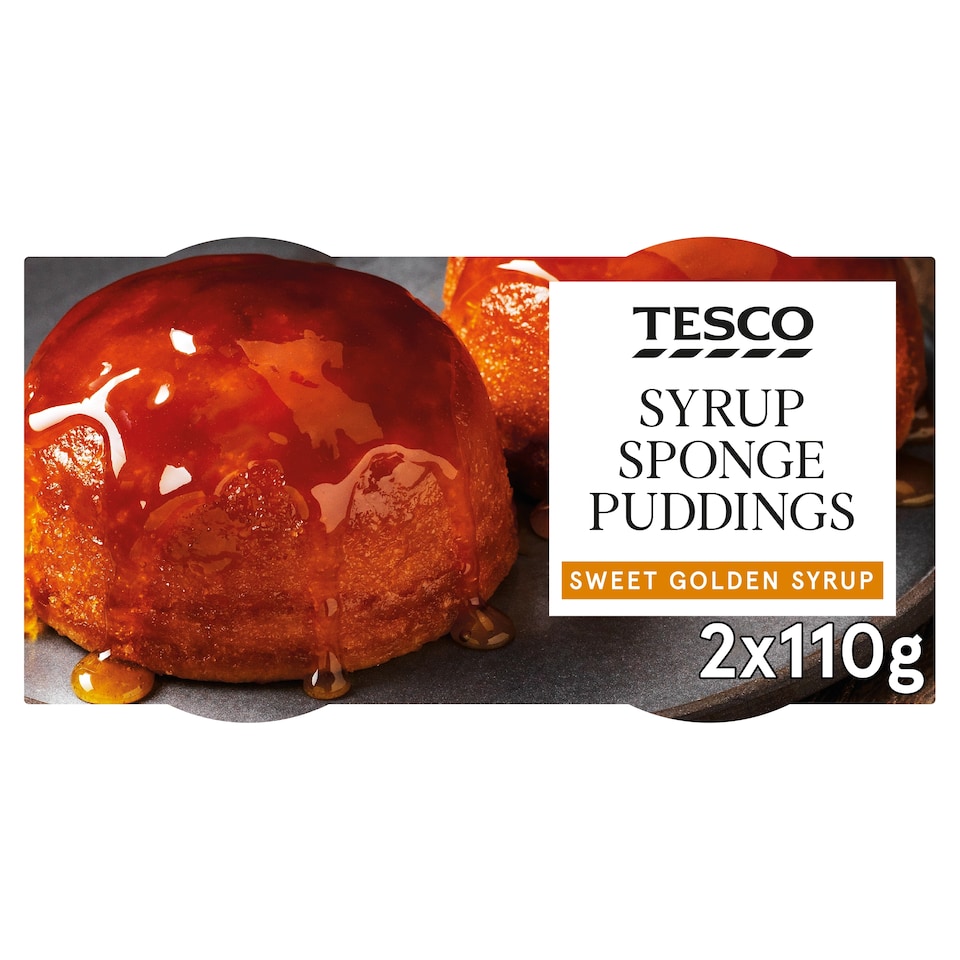 Tesco Syrup Sponge Puddings 2X110g