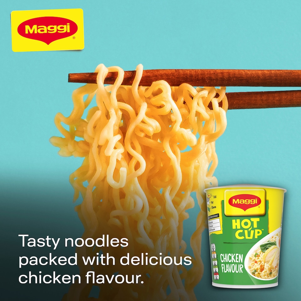 image 1 of Maggi Hot Cup Chicken Noodles Pot 59.2g