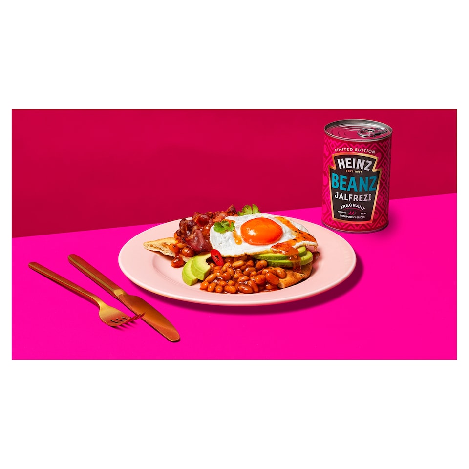 image 1 of Heinz Baked Beans Jalfrezi Beanz 390G