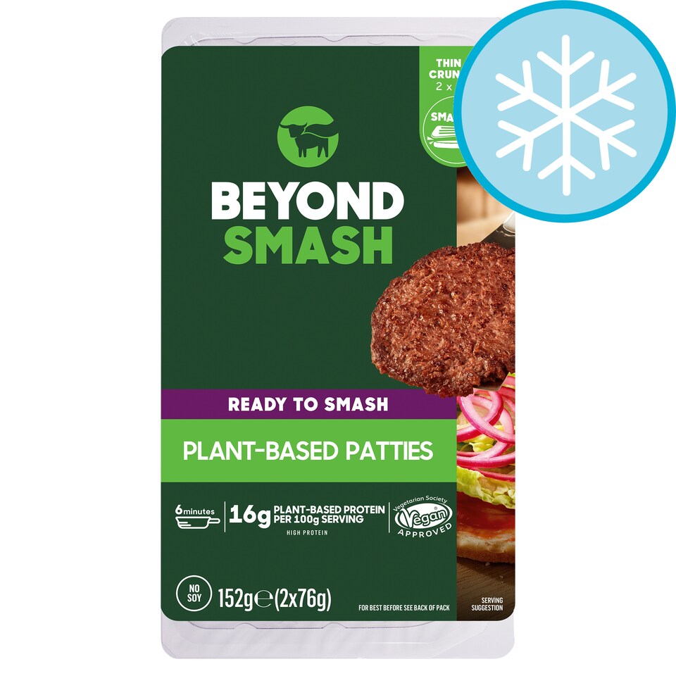 Beyond Smash Plant Based Patties 2 x 76g