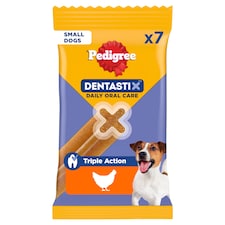 Pedigree Dentastix Daily Small Dog Treats 7 Dental Sticks