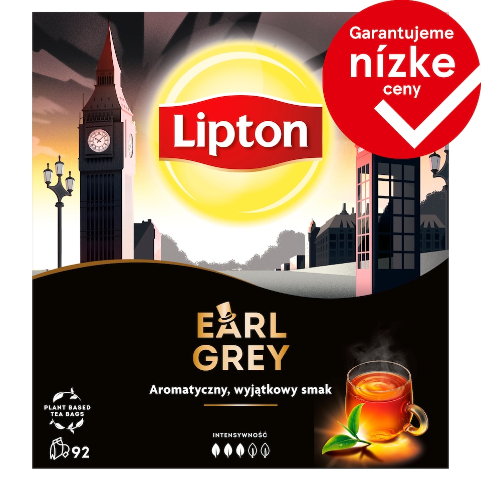 image 1 of Lipton Earl Grey 92 Tea Bags 138 g