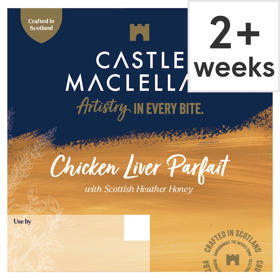 Castle MacLellan Chicken Liver Parfait with Scottish Heather Honey 100g