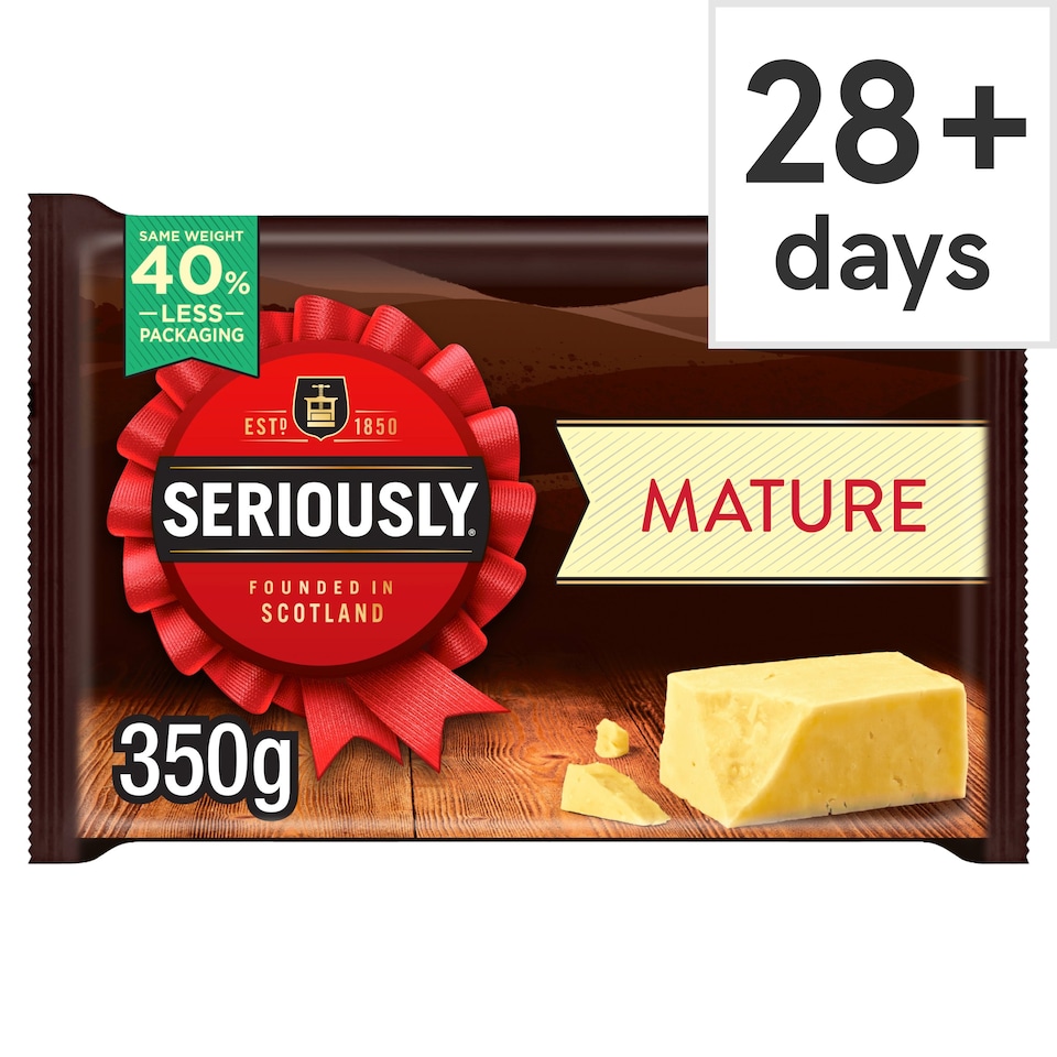 Seriously Mature Cheddar Cheese 350g