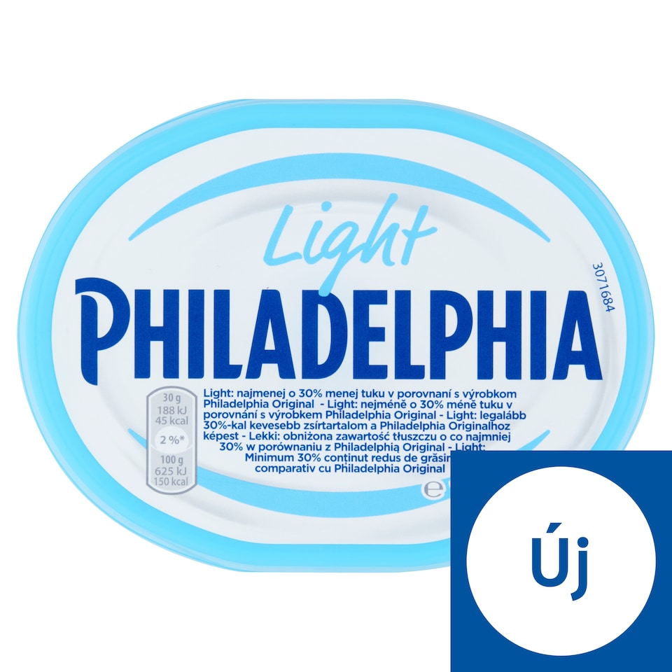 Philadelphia Light sajtos szendvicskrém 125 g