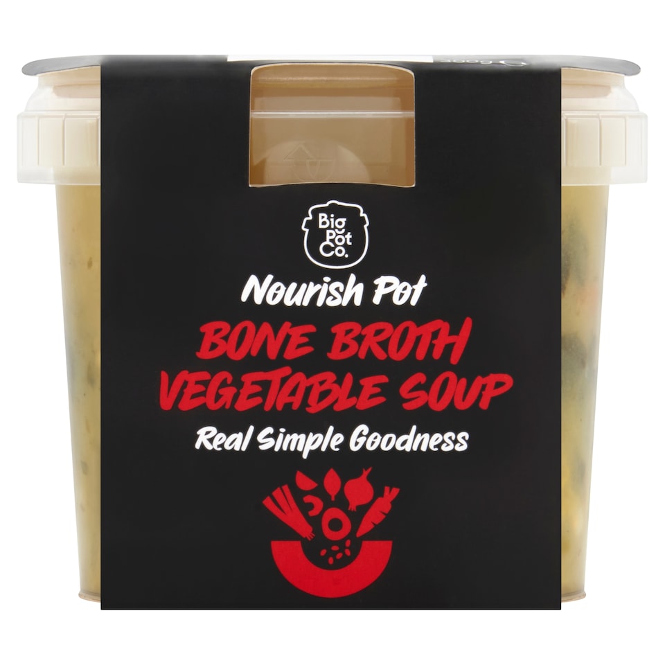 Big Pot Co Bone Broth Vegetable Soup 300g