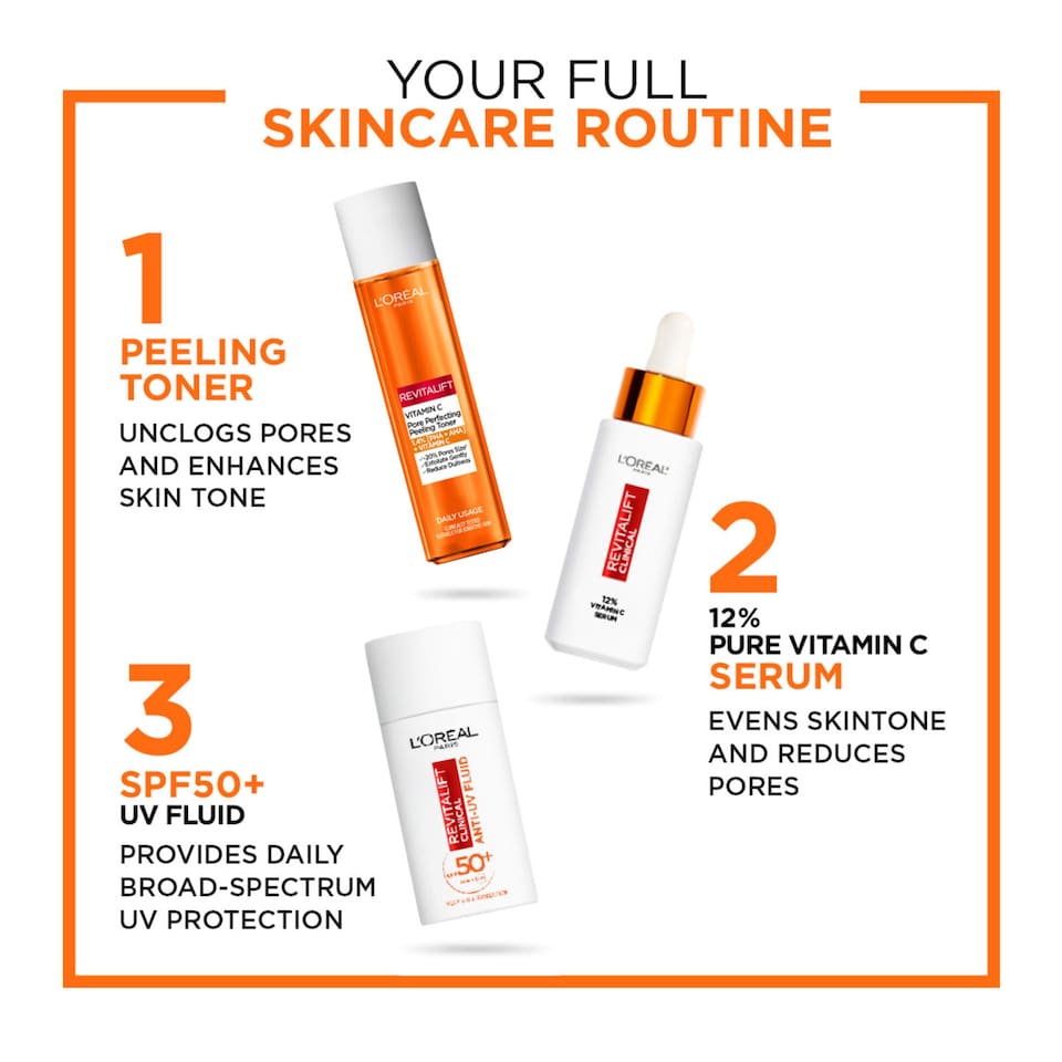 image 1 of L'Oreal Paris Revitalift Vitamin C Toner 180ml