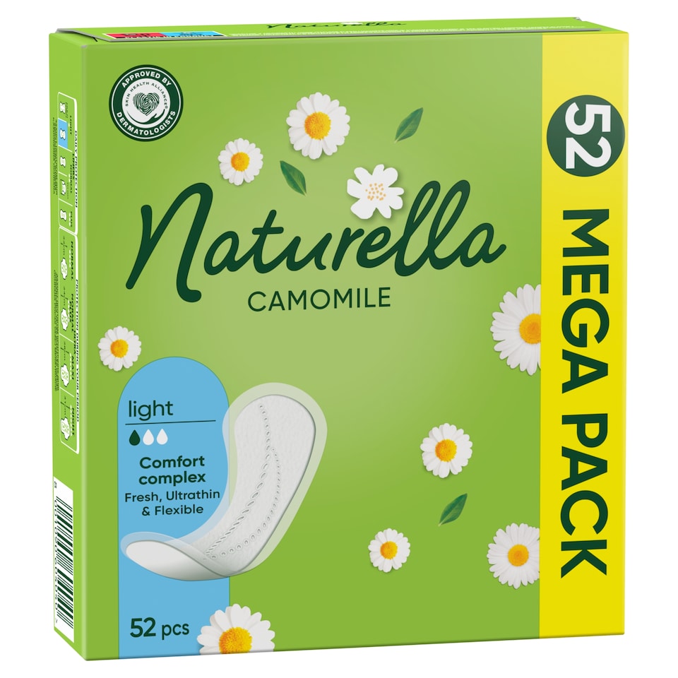 Naturella Light Kamilla Tisztasági Betét 8x52 darab  1. kép