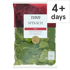 Tesco Spinach Mild 350g